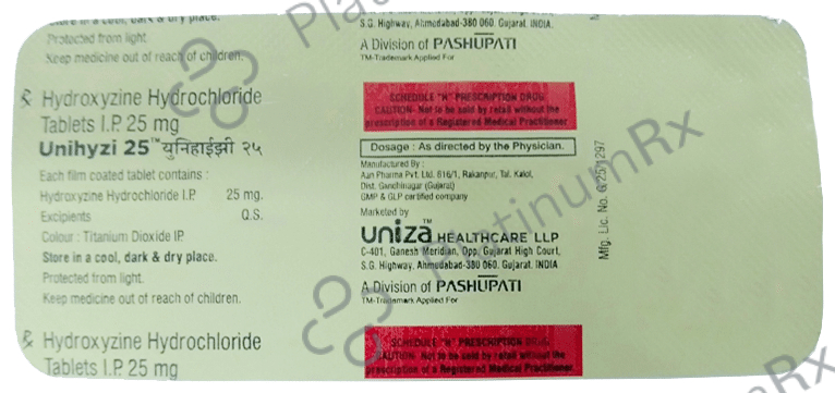 Unihyzi 25 Tablet