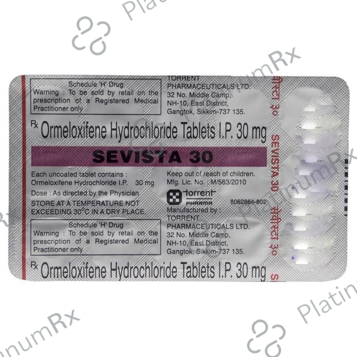Sevista 30mg Tablet 15s