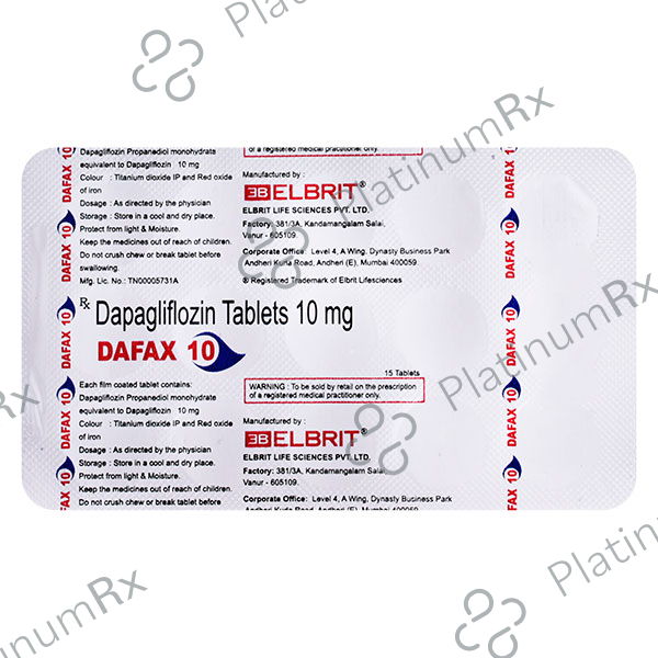 Dafax 10mg Tablet 15s