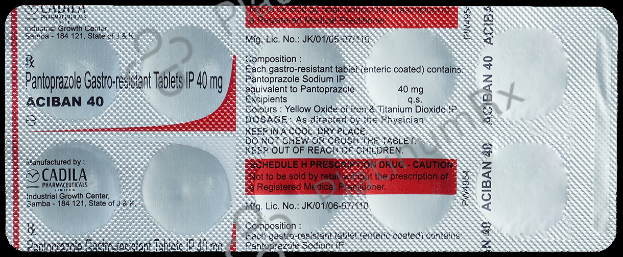 Aciban 40mg Tablet 10s