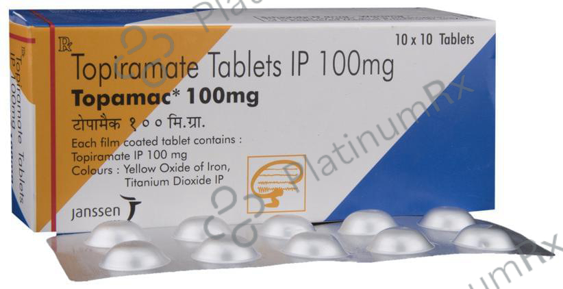Topamac 100mg Tab 10s