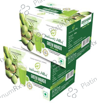 Nature's Ally Green Mango with Jira Drink