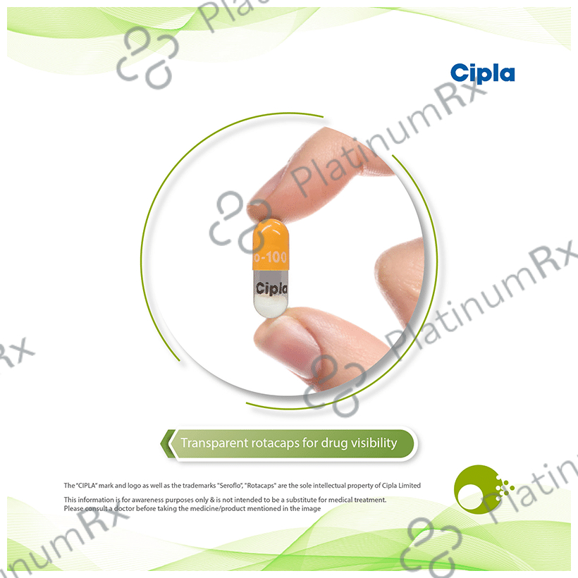 Seroflo 100/50mcg Capsule 30s