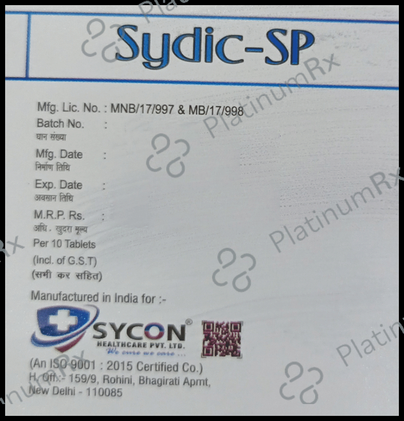 Sydic-SP Tablet