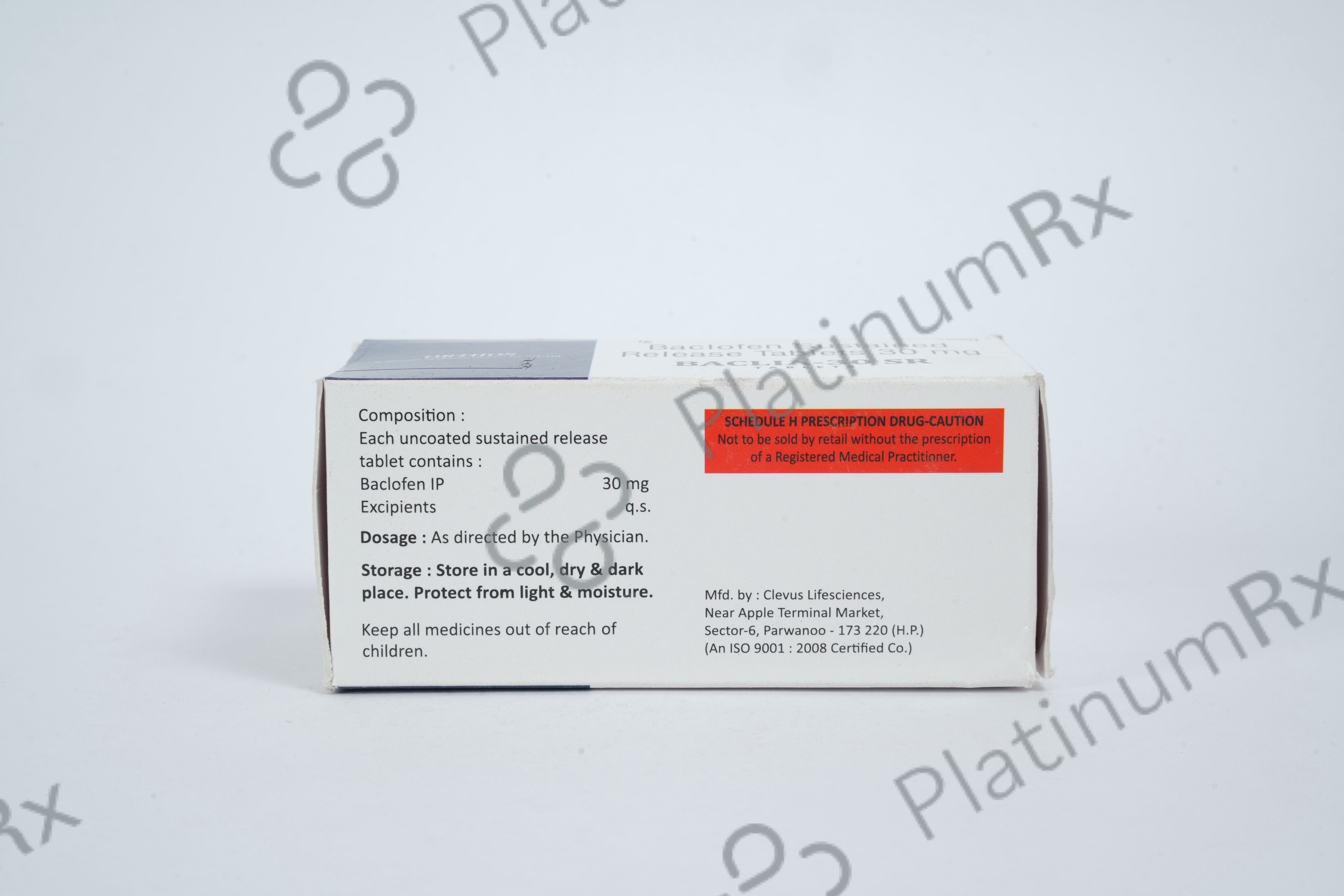 Baclia 30mg SR Tablet 10s