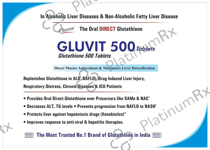 Gluvit 500mg Tablet