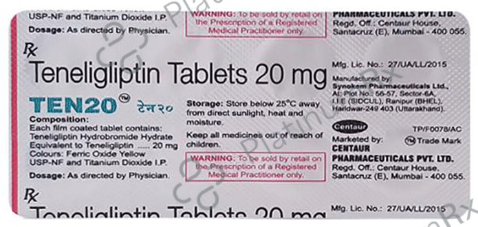 Ten20 20mg Tablet 10s