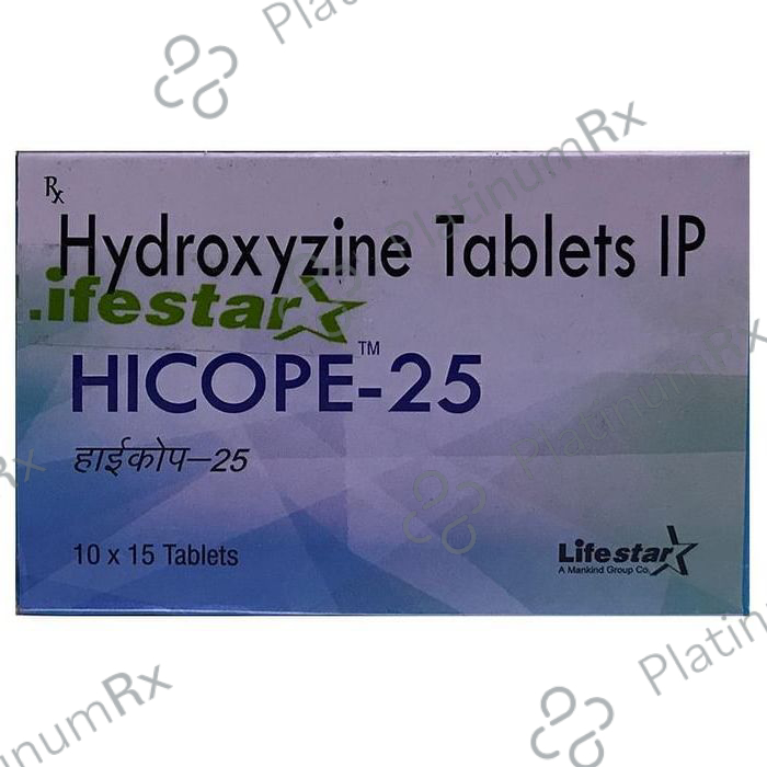 Hicope 25mg Tablet 15s