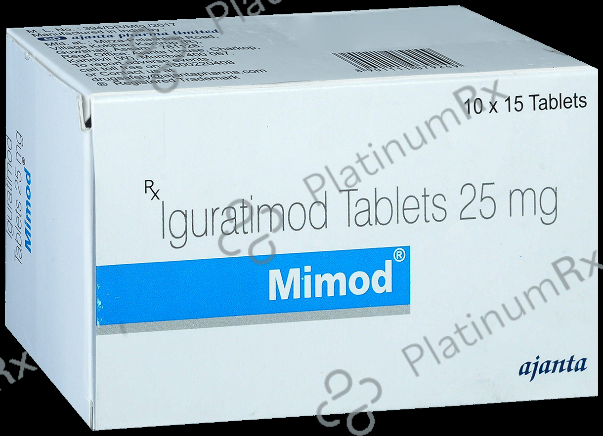 Mimod 25mg Tablet 15s