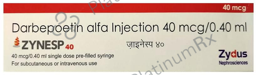 Zynesp 40mcg Injection 1s