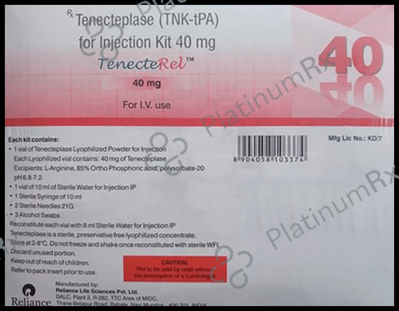 Tenecterel 40mg Injection Kit 1s