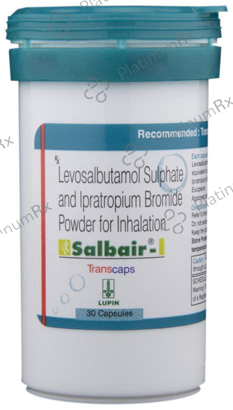 Salbair I 100mcg/40mcg Transcaps 30s