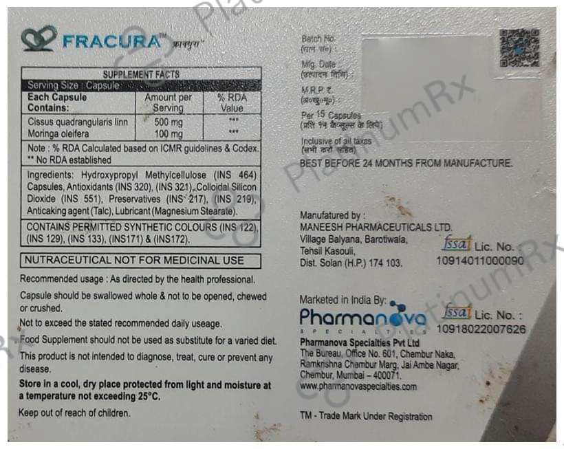 Fracura Capsule 15 capsules