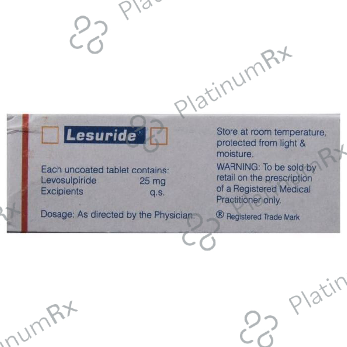 Lesuride 25mg Tablet 10s