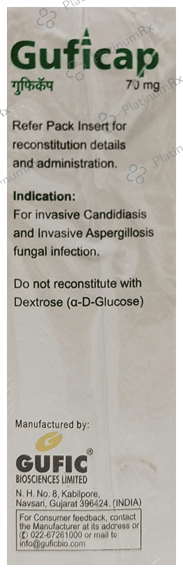 Guficap 70mg Injection