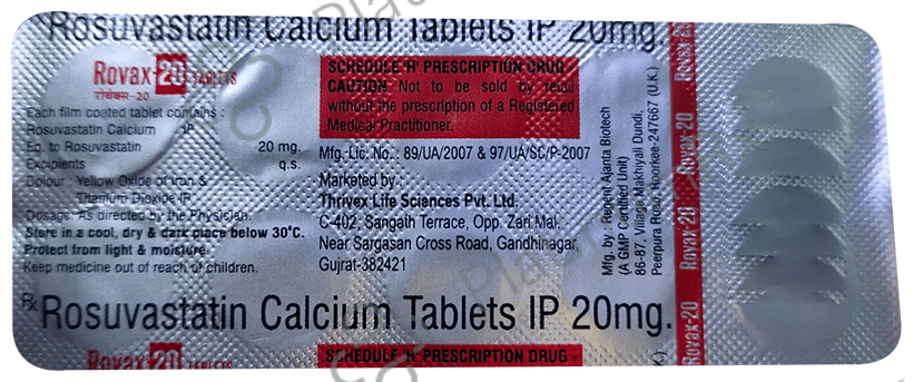Rovax 20 Tablet