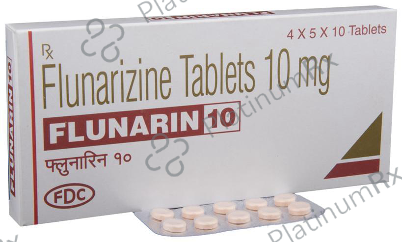 Flunarin 10mg Tablet 10s