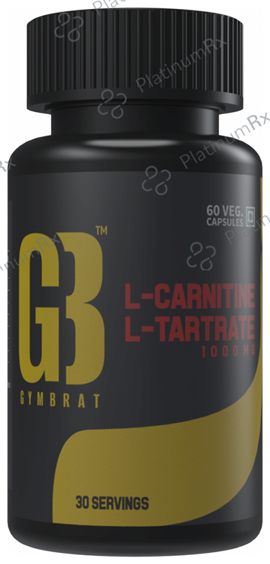 Gym Brat L-Carnitine L-Tartrate Veg Capsule Vegicap