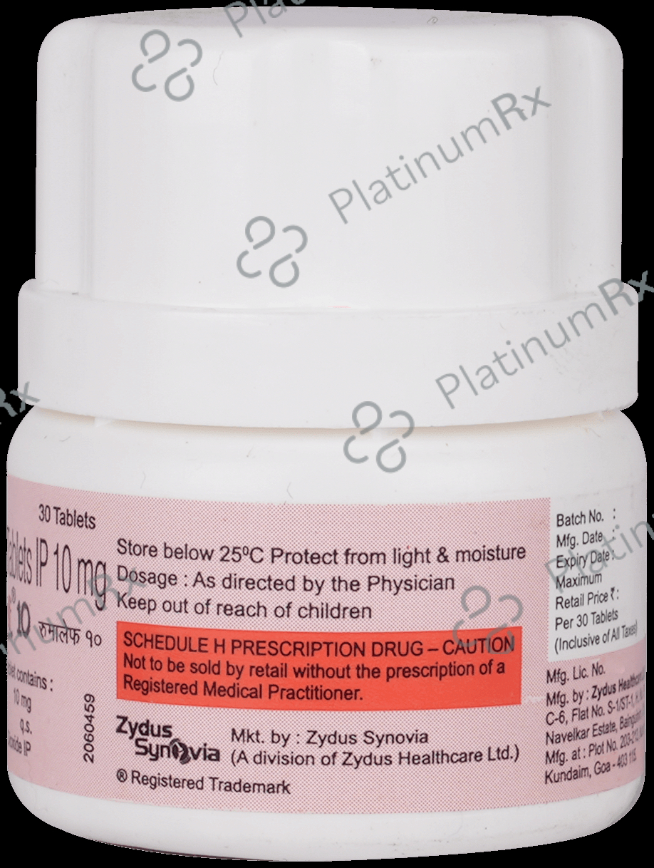 Rumalef 10mg Tablet 30s