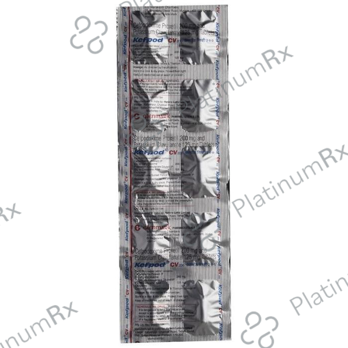 Kefpod CV 200/125mg Tablet 10s