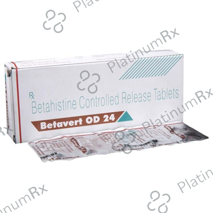 Betavert 24mg OD Tablet CR 10s