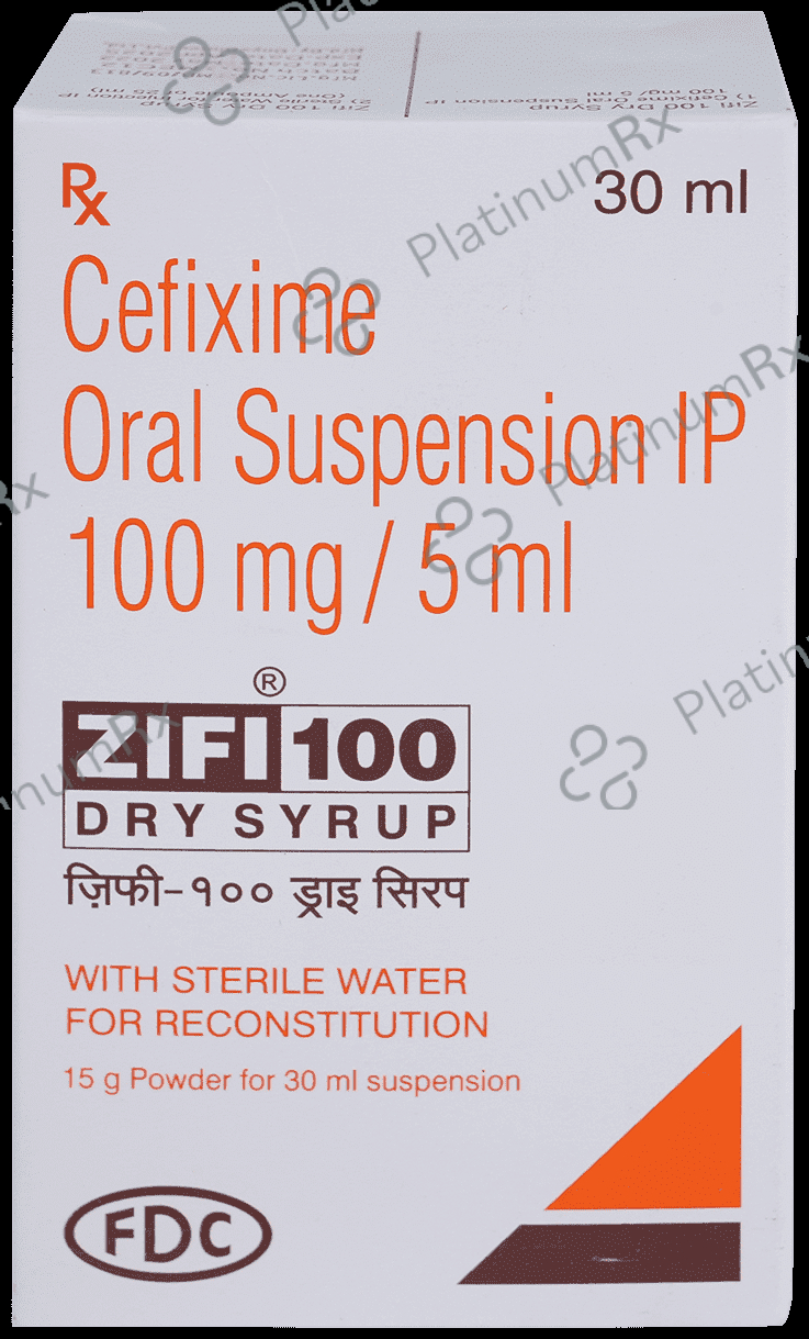 Zifi 100mg Dry Syrup 30ml