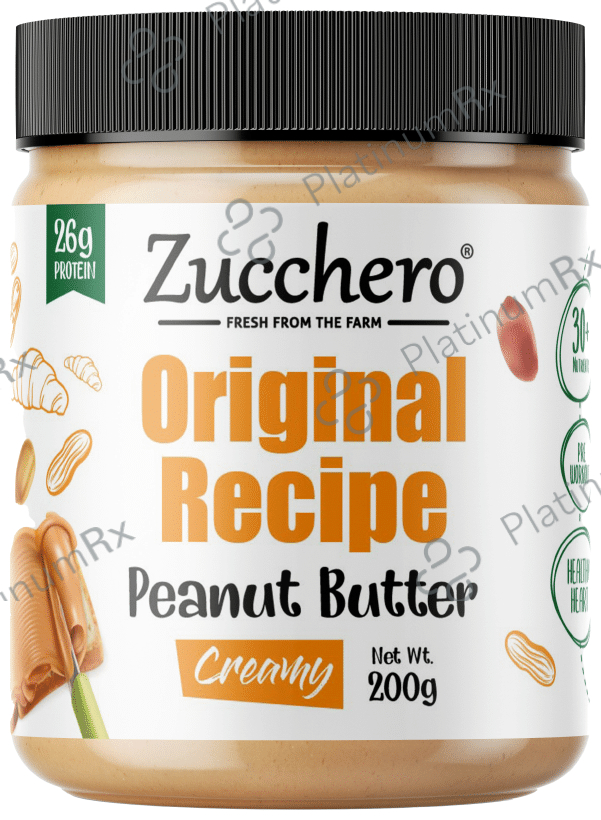 Zucchero Original Recipe Peanut Butter Creamy 200 gm