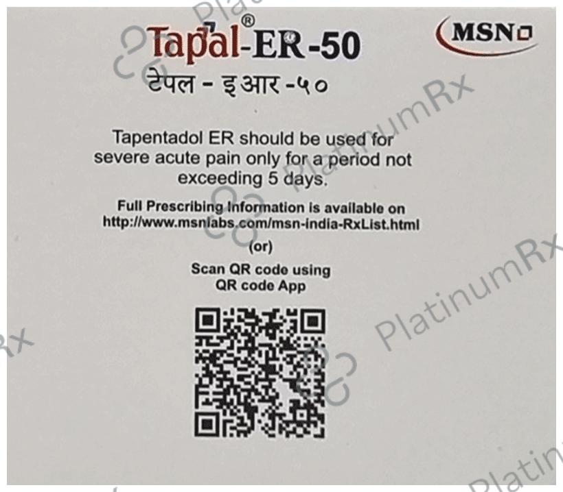 Tapal-ER 50 Tablet