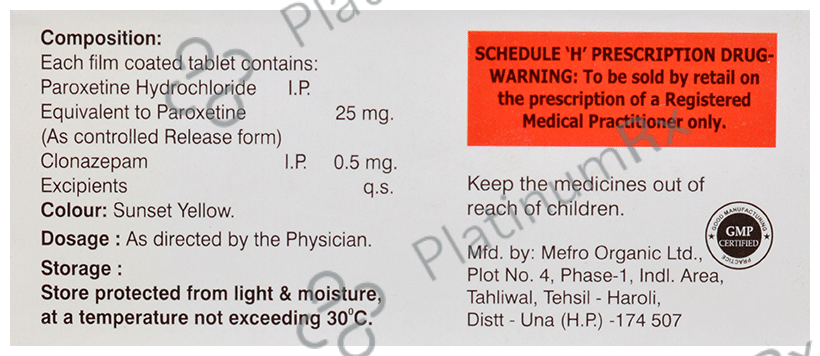 Paxitine-Fort Tablet CR