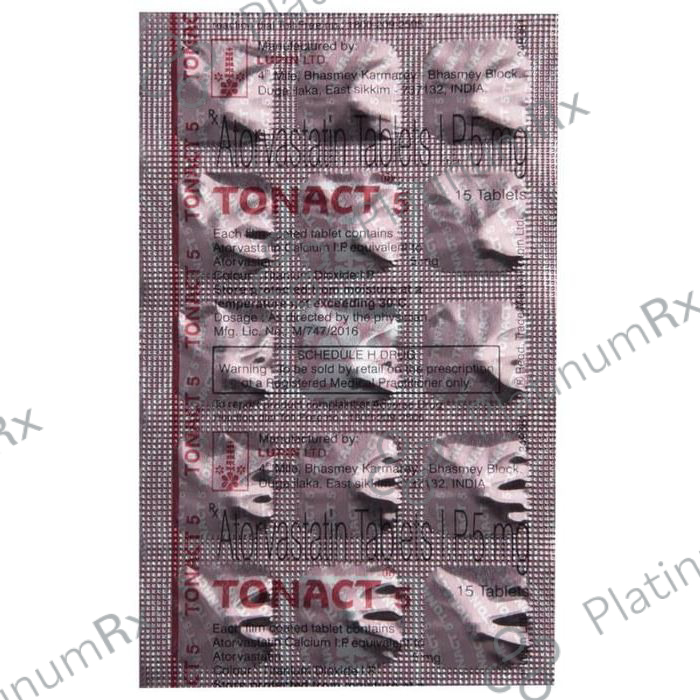 Tonact 5mg Tablet 15s