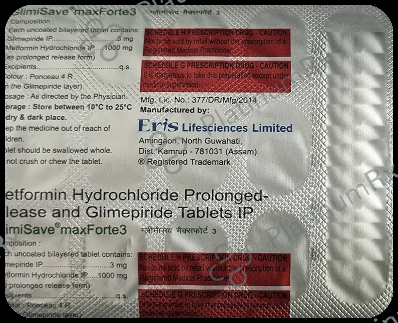 Glimisave Max Forte 3 Tablet PR