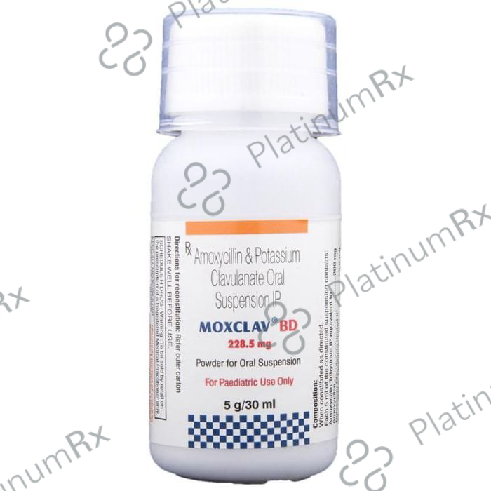 Moxclav BD 228.5mg Powder for Oral Suspension 30ml