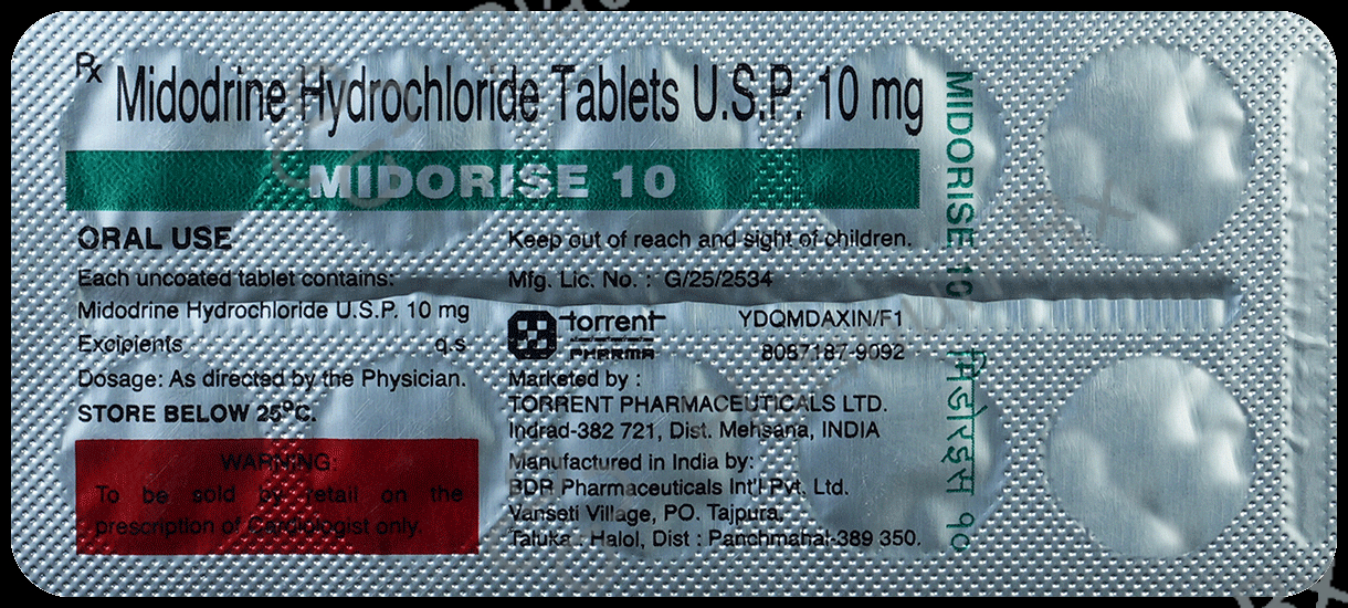 Midorise 10mg Tablet 10s