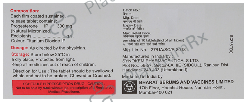 Miprogen SR 300mg Tablet 10s