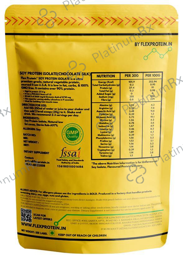 Flex Protein Soy Protein Isolate 500 gm