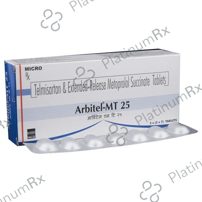 Arbitel MT 25 23.75/40mg Tablet ER 7s