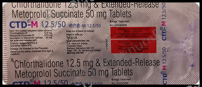 CTD-M 50/12.5mg Tablet 10s