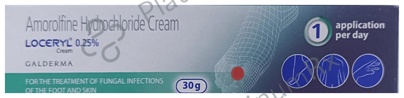 Loceryl 0.25% Cream 30gm