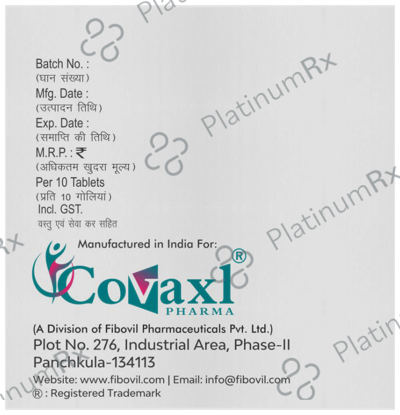 Etovax P 60mg/325mg Tablet