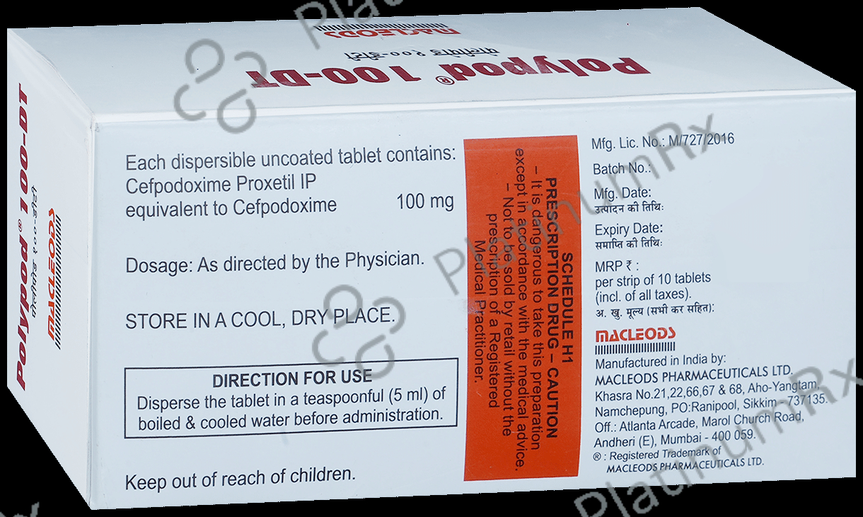 Polypod 100mg Tablet DT 10s