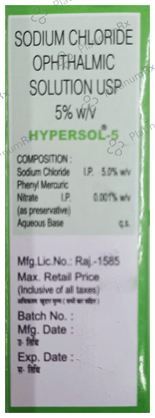 Hypersol Ophthalmic Solution