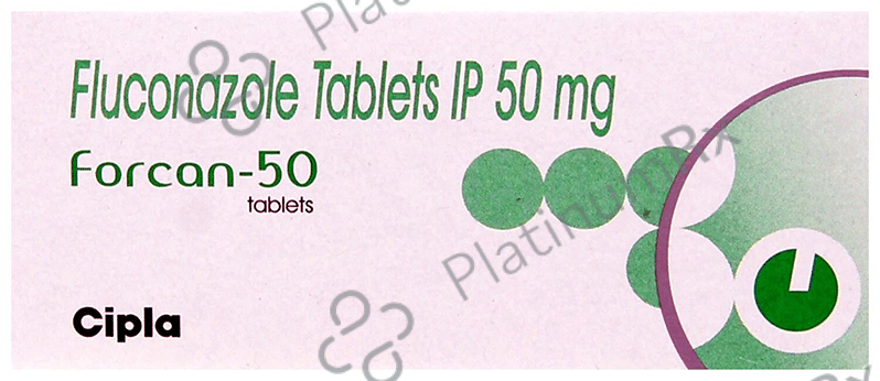 Forcan 50mg Tablet DT 4s