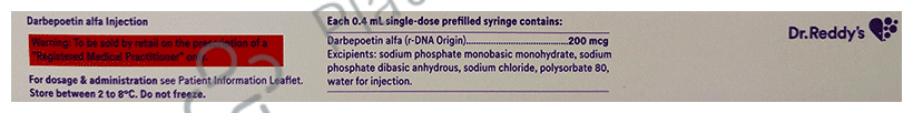 Cresp Onco 200mcg Injection