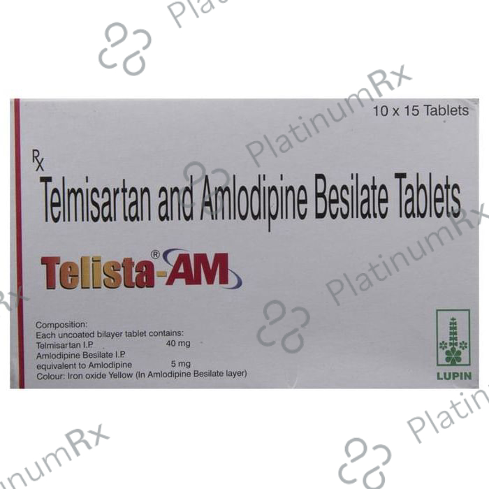 Telista AM 5/40mg Tablet 15s