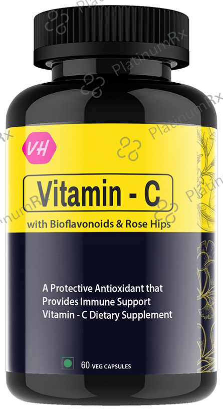 Vitaminhaat Vitamin C 1000mg with Bioflavonoids Rose Hips Capsule
