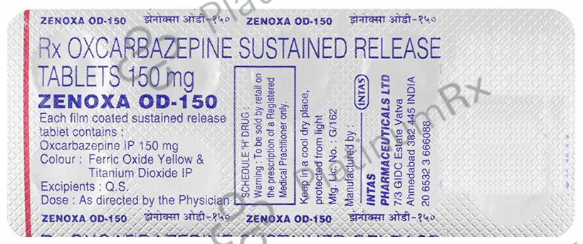 Zenoxa OD 150mg Tablet SR 10s