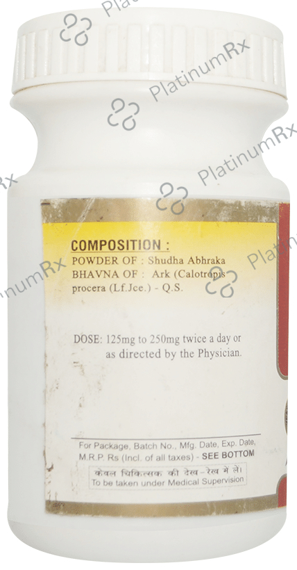 SDH Naturals Abharak Bhasma