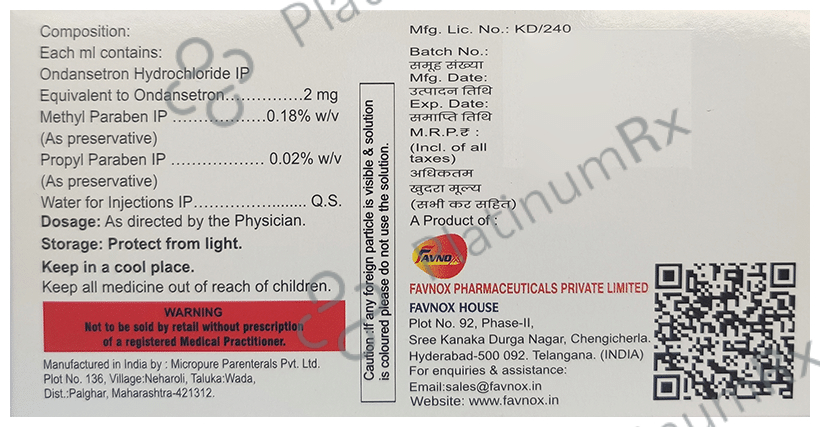 Favon 2mg Injection