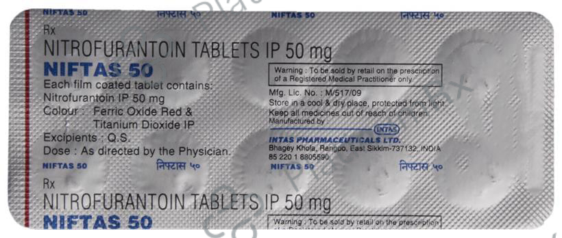 Niftas 50mg Tablet 10s