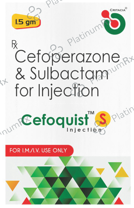 Cefoquist S 1000mg/500mg Injection